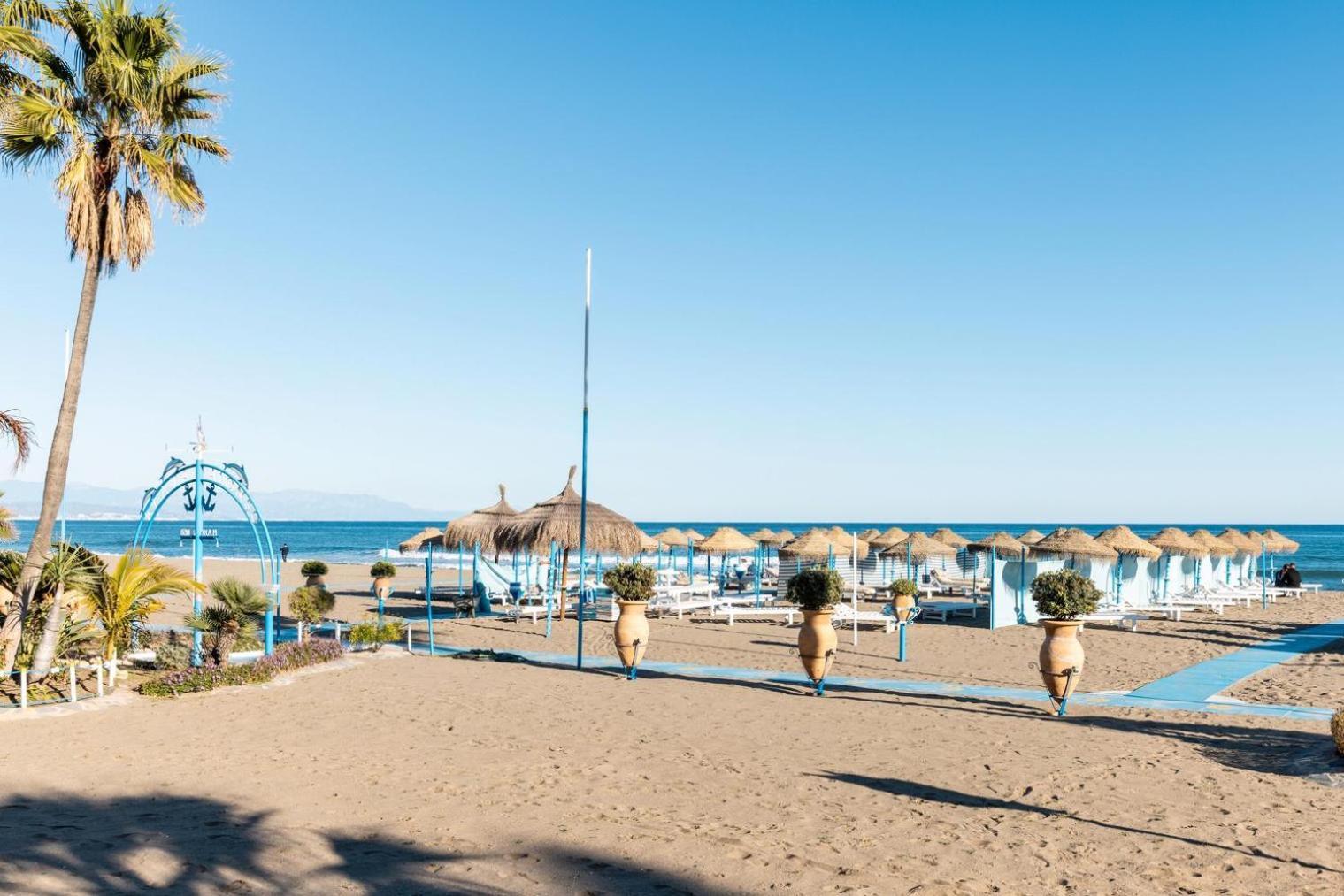 Primera Linea Del Mar - Acceso Directo Playa Carihuela Torremolinos Luaran gambar