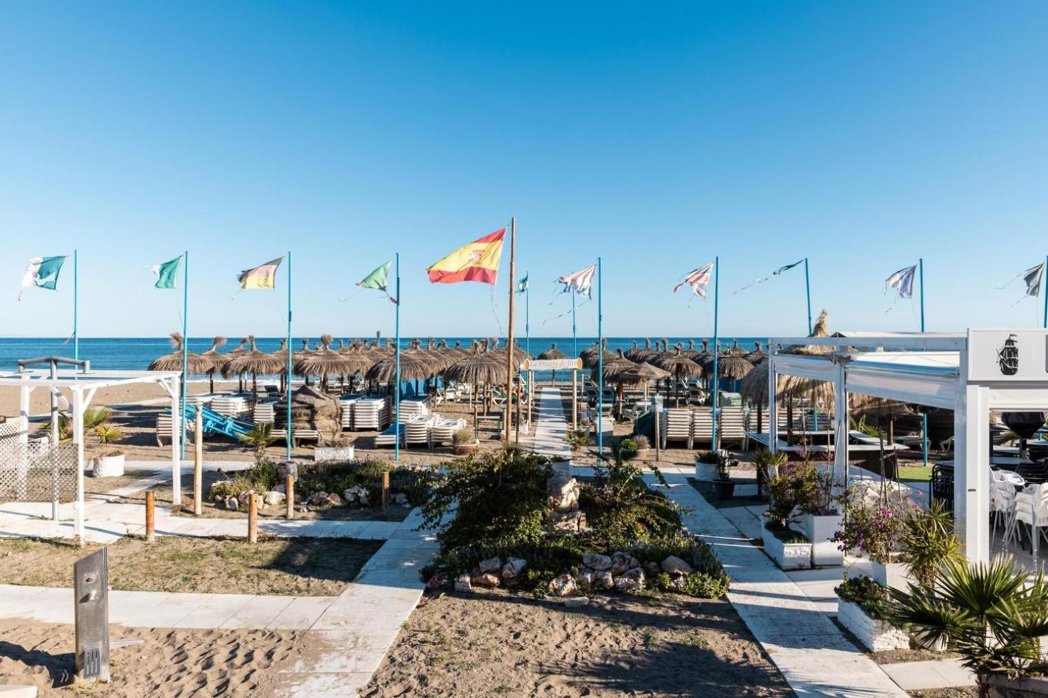 Primera Linea Del Mar - Acceso Directo Playa Carihuela Torremolinos Luaran gambar